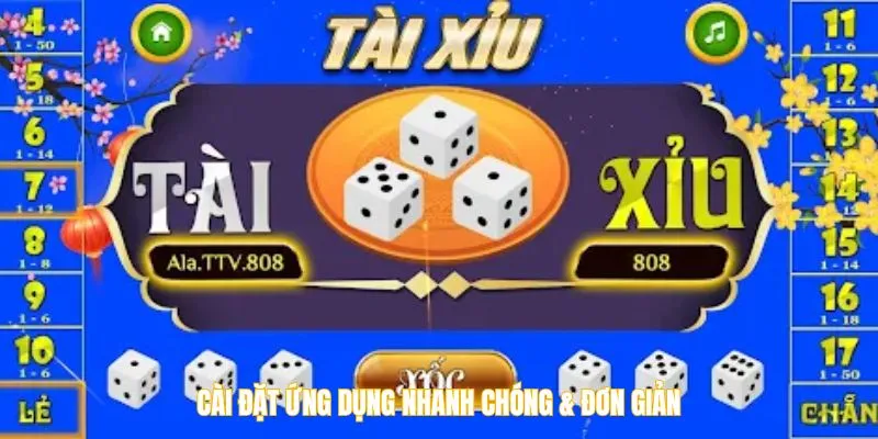 Cài đặt ứng dụng nhanh chóng & đơn giản