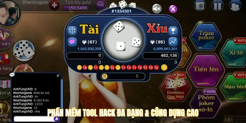 Phần mềm tool hack đa dạng & công dụng cao